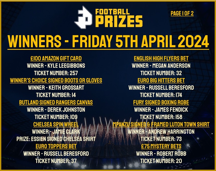 Friday 5th April 1