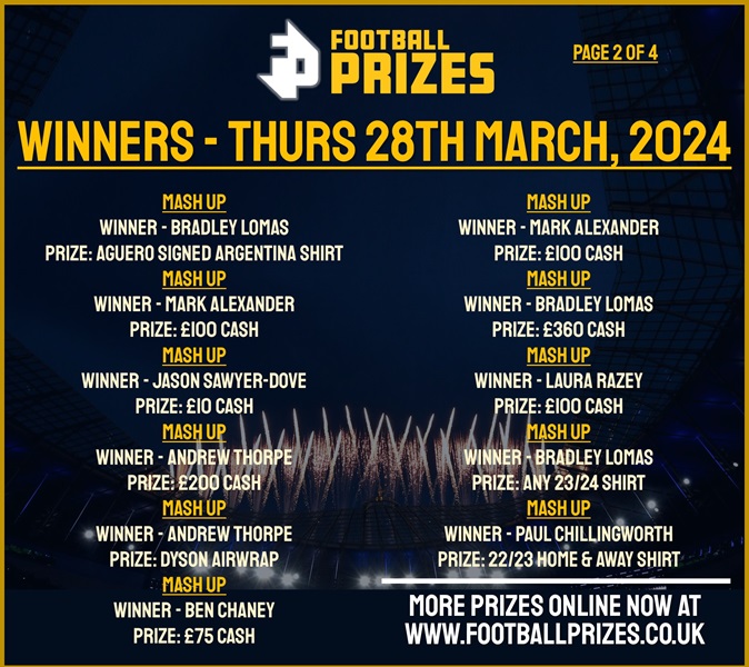 Thursday 28th March 2