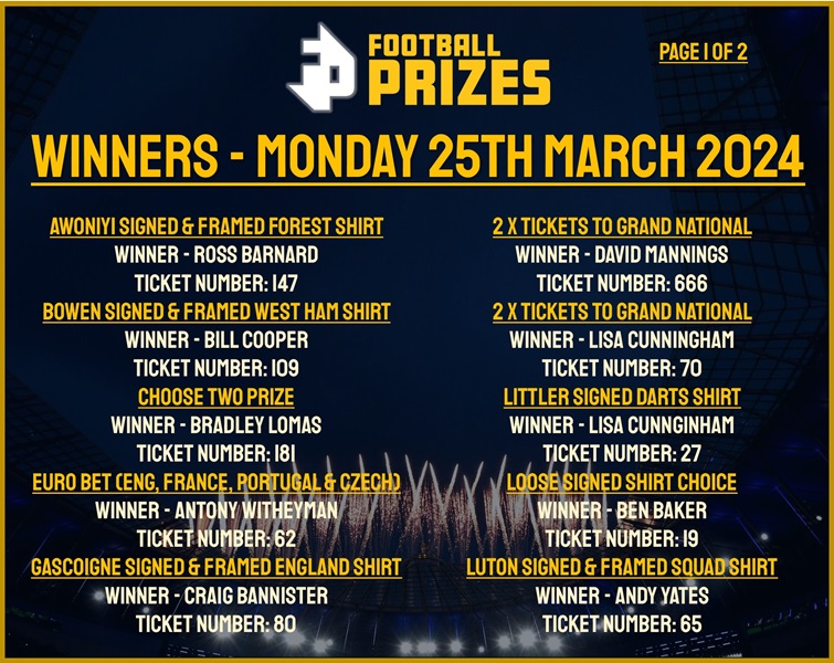mONDAY 25TH 2