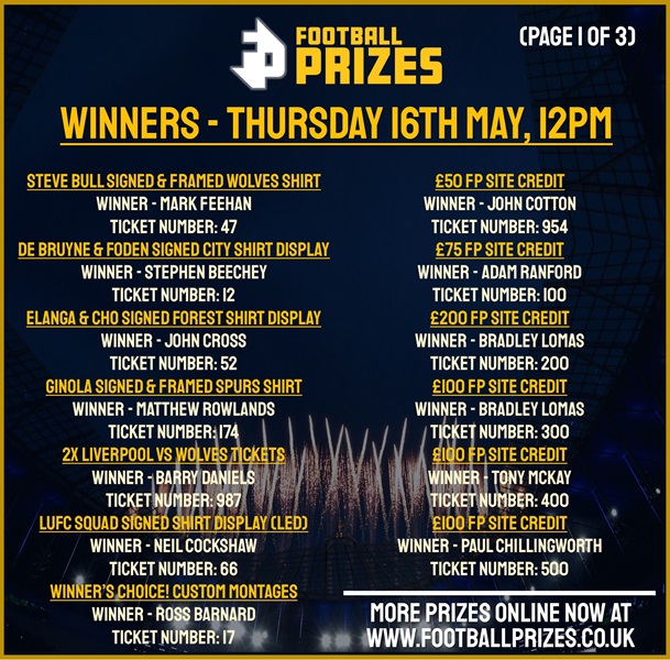 THURSDAY 16TH MAY 1