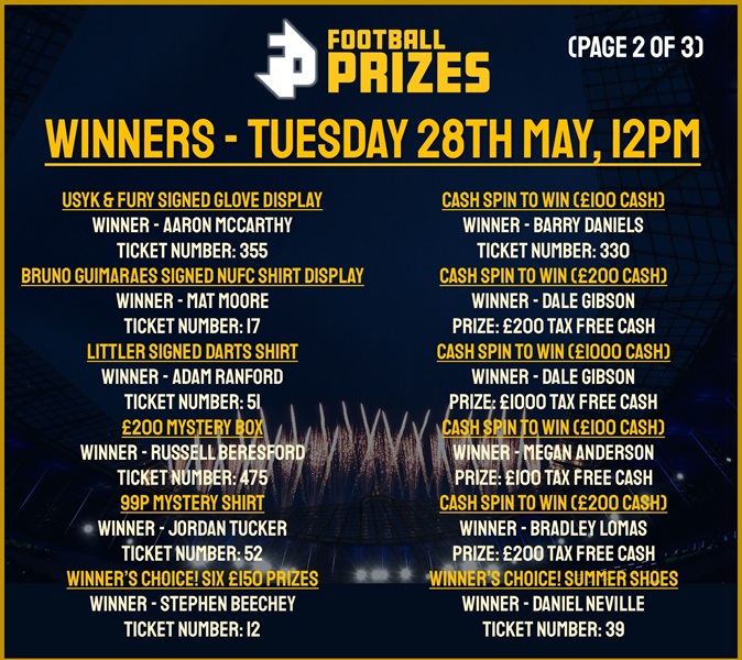 TUESDAY 28TH 2