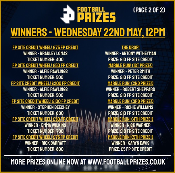 WEDNESDAY 22ND 2