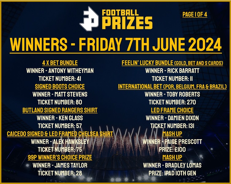 FRIDAY 7TH JUNE 1