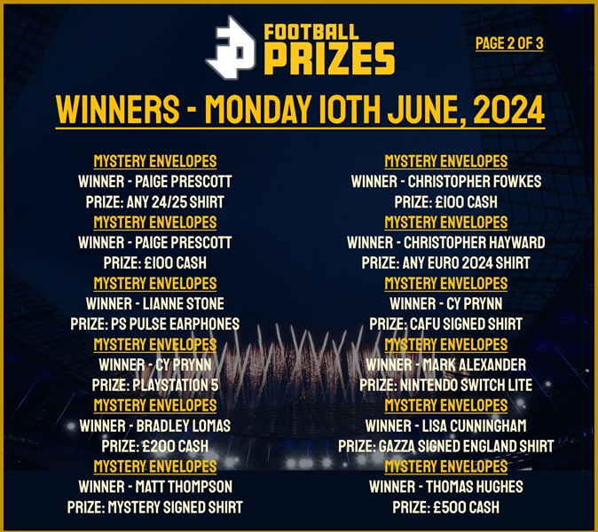 MONDAY 10TH JUNE 2