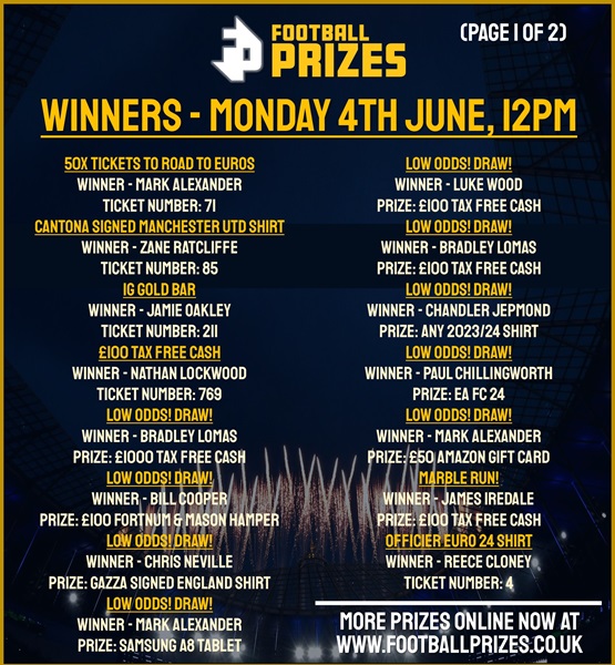 MONDAY 3RD JUNE 1