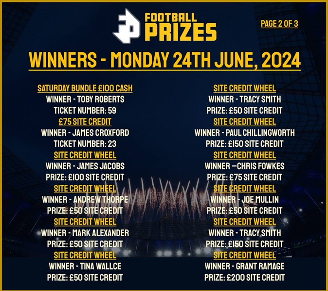 Monday 24th June 2