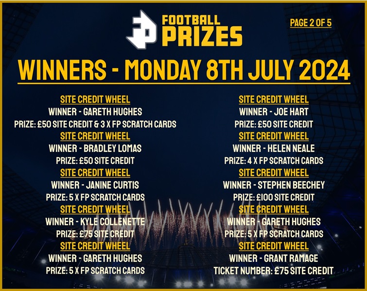 Monday 8th July 2