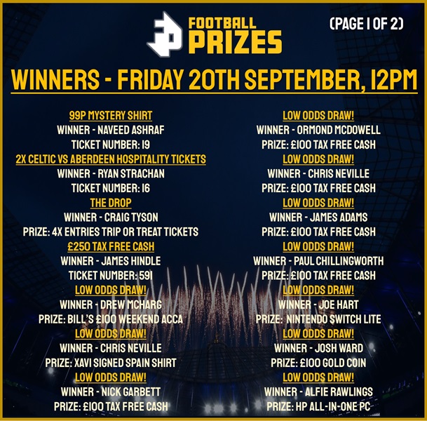 Friday 20th September 1