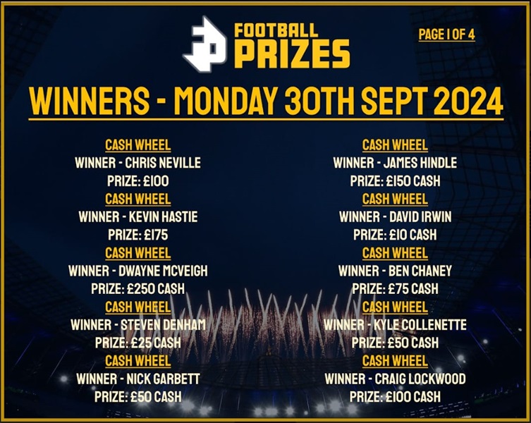 Monday 30th September 1
