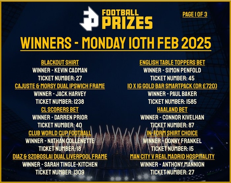 Monday 10th February 1